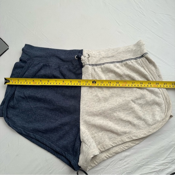 Ocean Drive navy blue and cream colorblock shorts - Picture 8 of 9